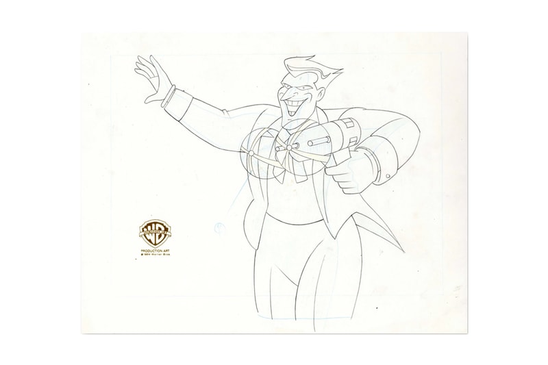 Batman The Animated Series Production Cel Concept Art