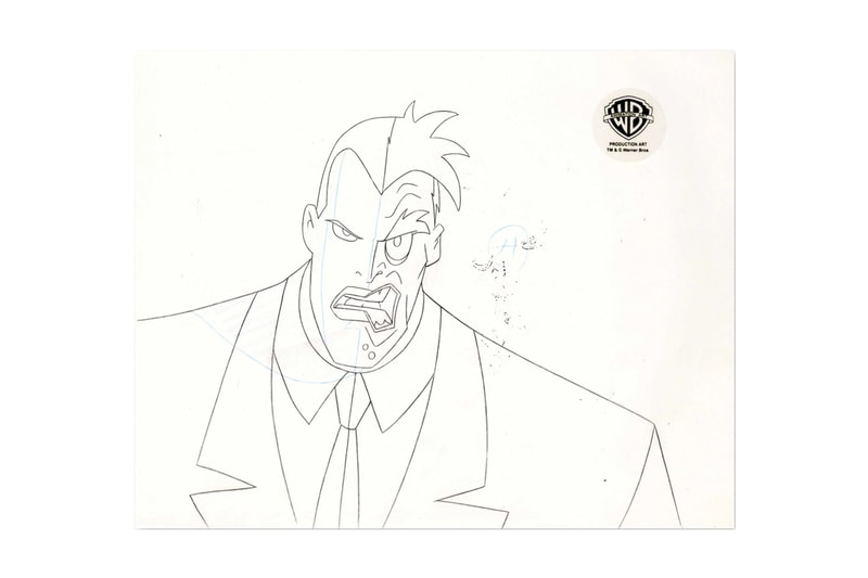 Batman The Animated Series Production Cel Concept Art