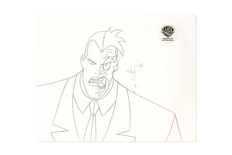 Batman The Animated Series Production Cel Concept Art