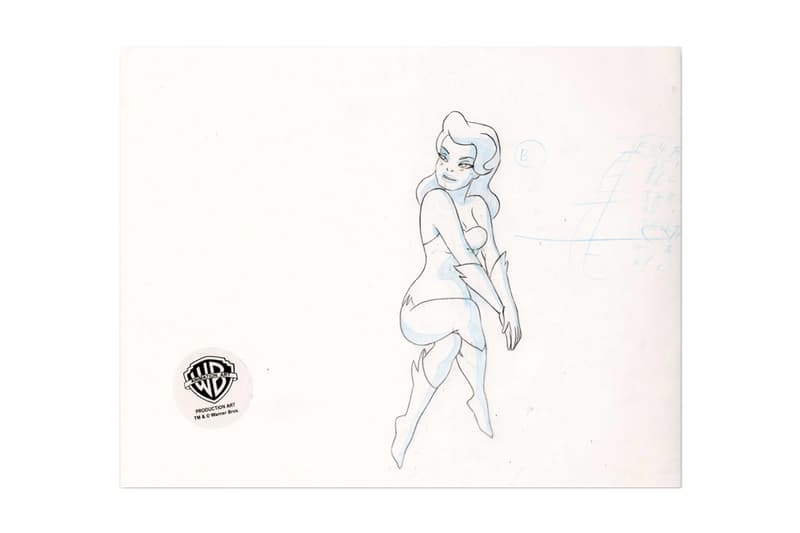 Batman The Animated Series Production Cel Concept Art