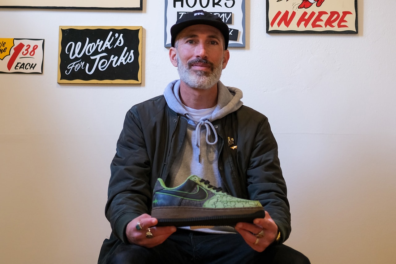 benny gold huf nike air force 1 hufquake sole mates interview san francisco hypebeast