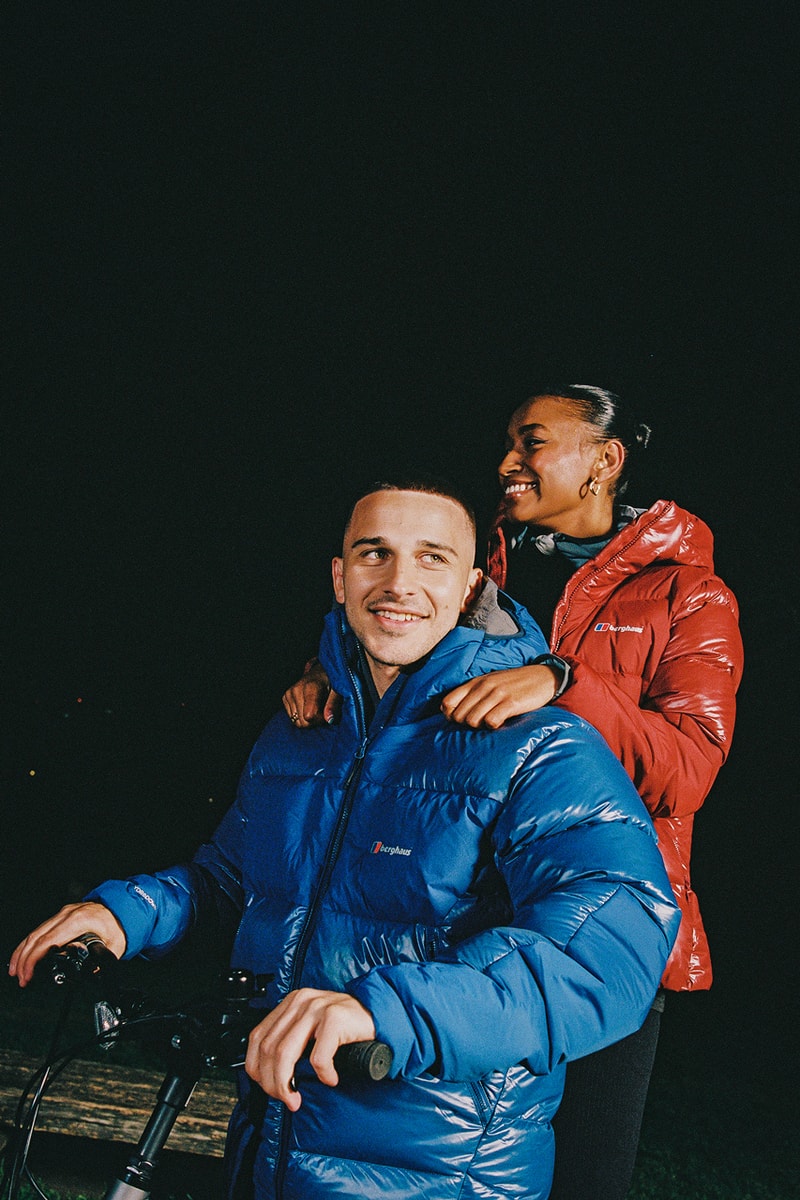 Berghaus Technical Lifestyle Collection South London Campaign Outerwear Hooded Down Jacket Camping Hiking UK Fashion
