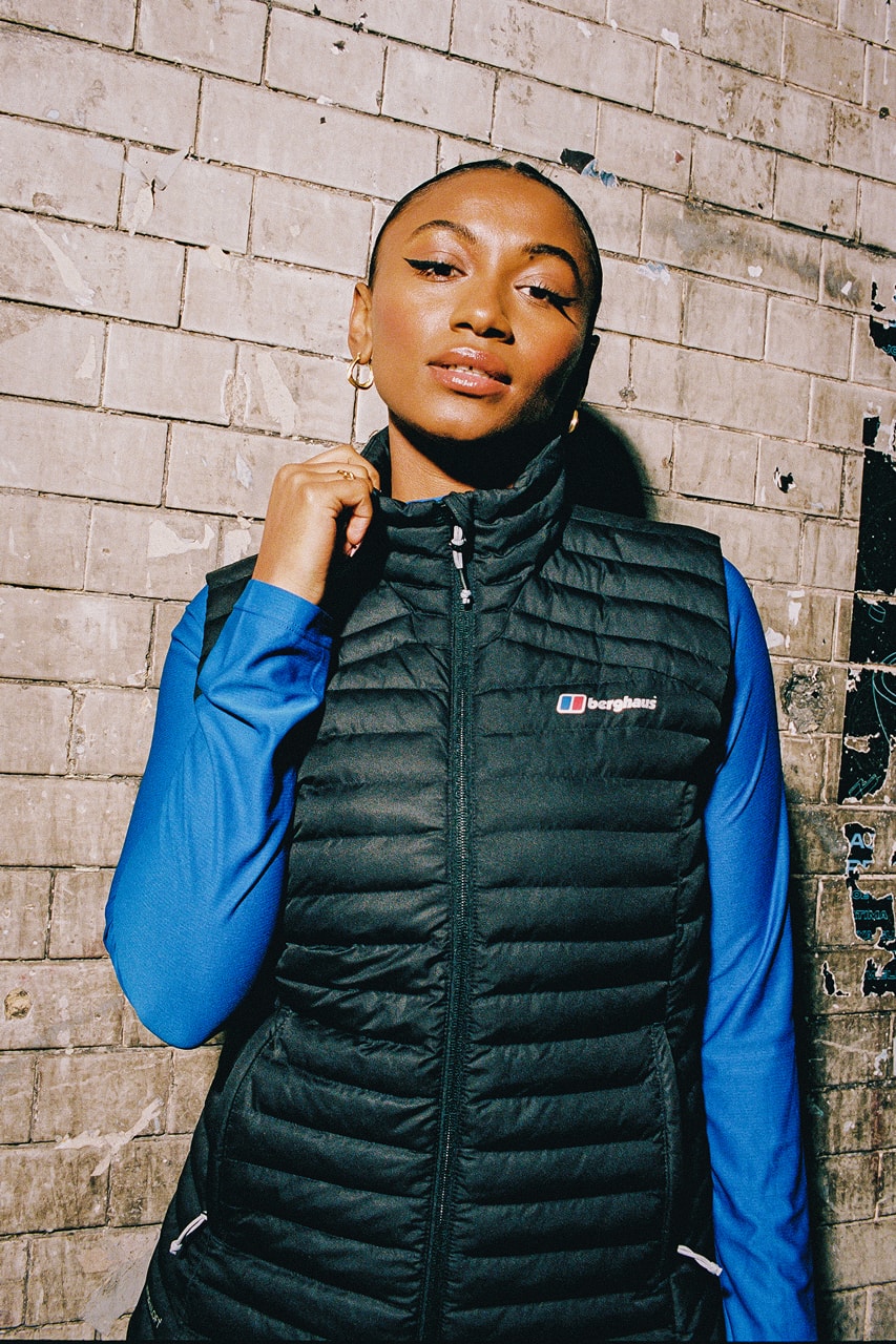 Berghaus Technical Lifestyle Collection South London Campaign Outerwear Hooded Down Jacket Camping Hiking UK Fashion
