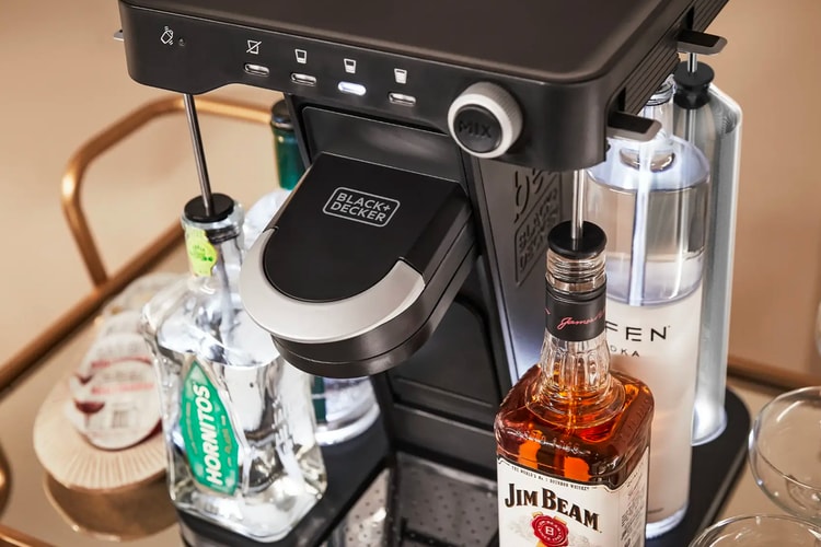 The bev by BLACK+DECKER Cocktail Maker Dispenses 250 Drinks on a Single Charge