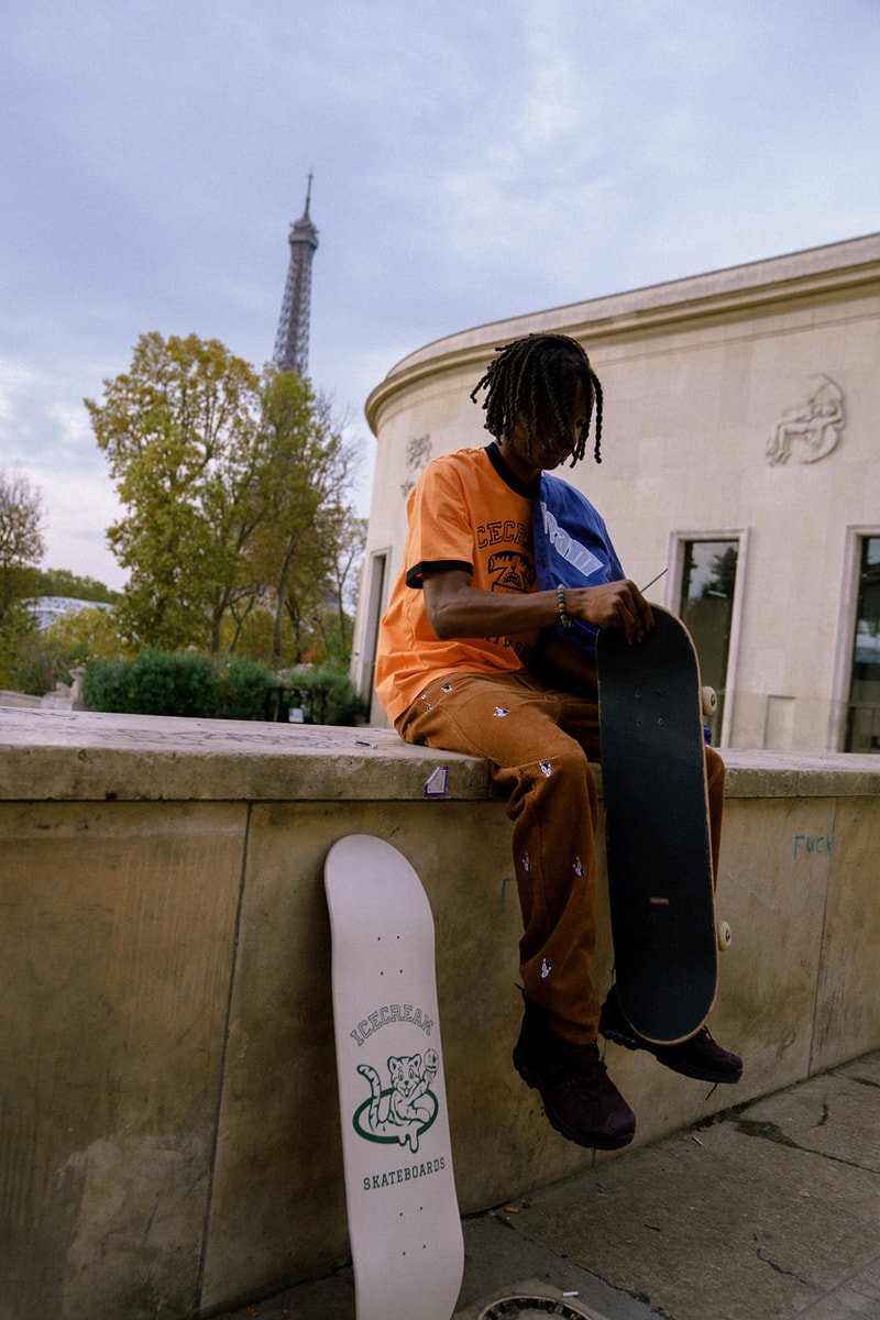 Billionaire Boys Club ICECREAM Pharrell Williams Pre-Spring Collection Paris Skateboards Fashion Streetwear Clothing Style 