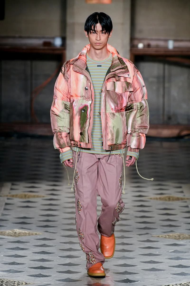 BLUEMARBLE Fall Winter 2023 Menswear Runway Show Paris Fashion Week FW23 Collection Anthony Alvarez