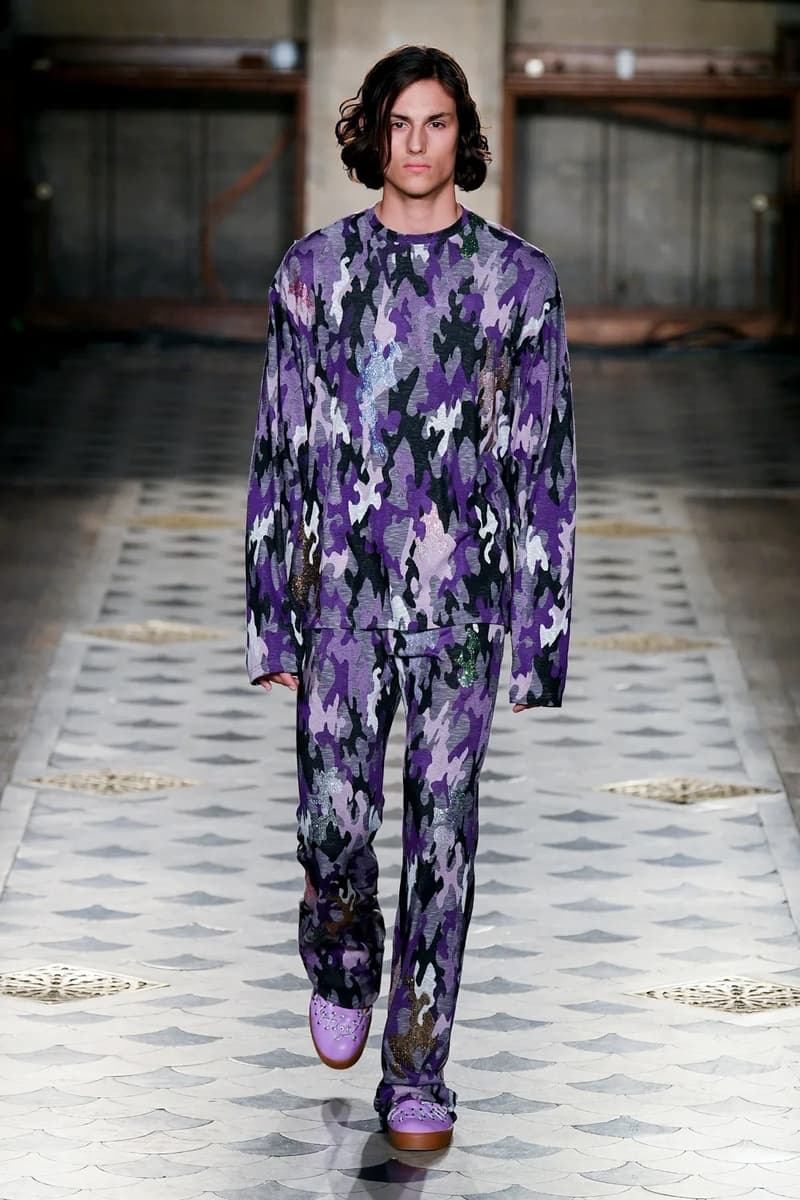 BLUEMARBLE Fall Winter 2023 Menswear Runway Show Paris Fashion Week FW23 Collection Anthony Alvarez