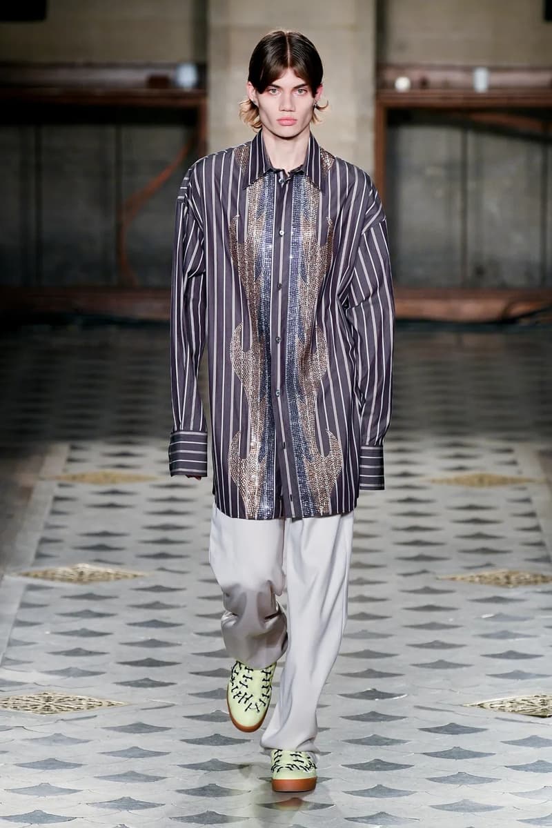 BLUEMARBLE Fall Winter 2023 Menswear Runway Show Paris Fashion Week FW23 Collection Anthony Alvarez