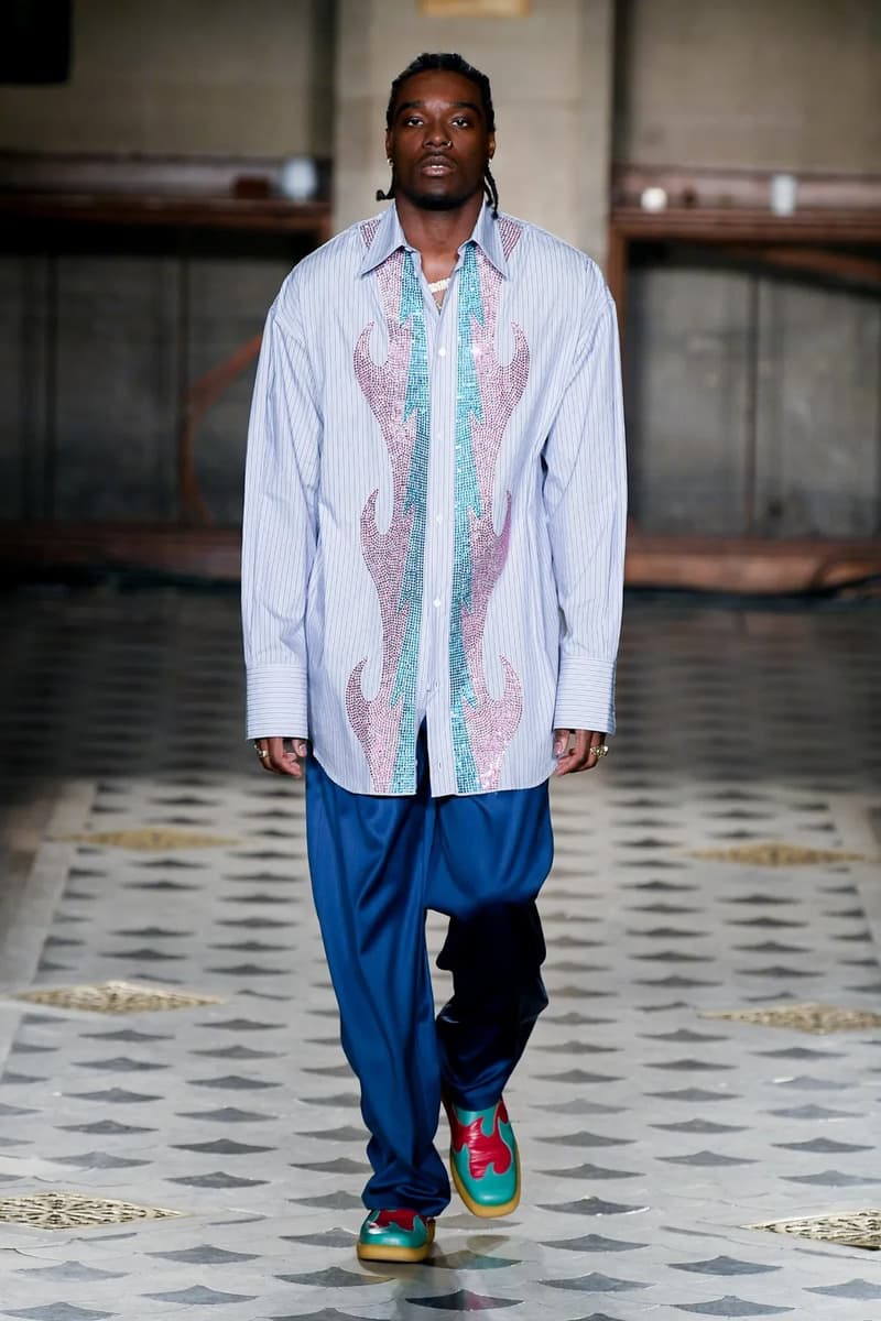 BLUEMARBLE Fall Winter 2023 Menswear Runway Show Paris Fashion Week FW23 Collection Anthony Alvarez