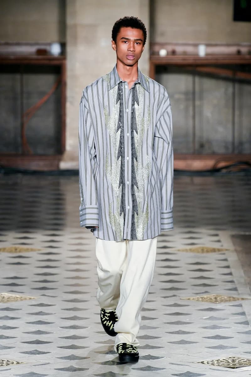 BLUEMARBLE Fall Winter 2023 Menswear Runway Show Paris Fashion Week FW23 Collection Anthony Alvarez