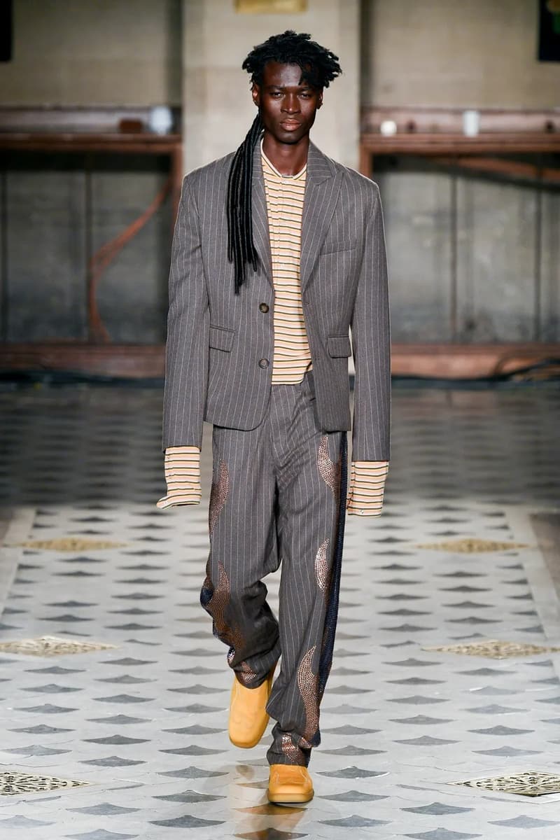 BLUEMARBLE Fall Winter 2023 Menswear Runway Show Paris Fashion Week FW23 Collection Anthony Alvarez