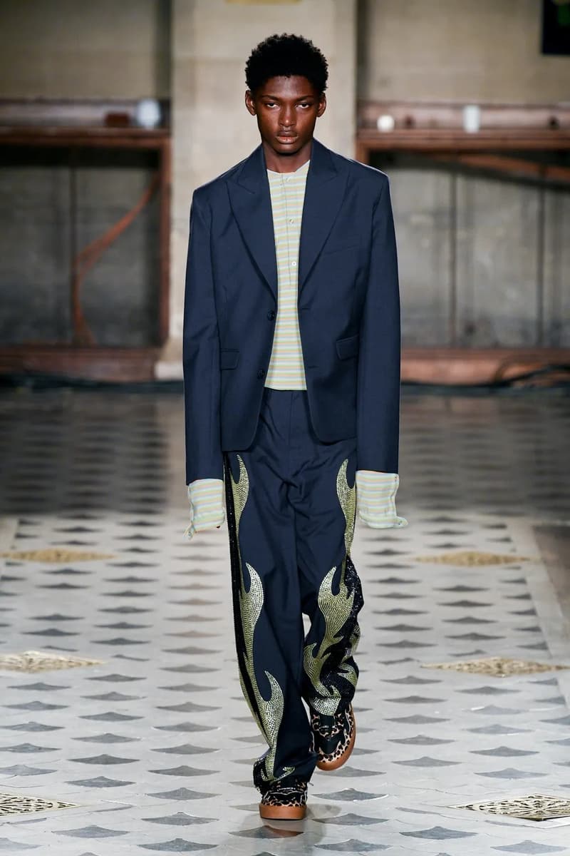 BLUEMARBLE Fall Winter 2023 Menswear Runway Show Paris Fashion Week FW23 Collection Anthony Alvarez