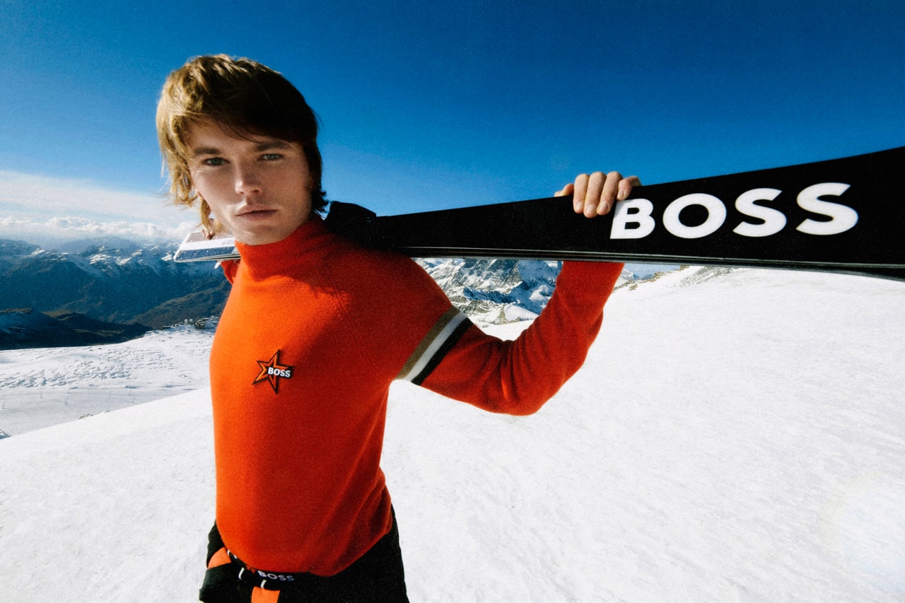 The Perfect Moment for Powder With Retro Ski Brand