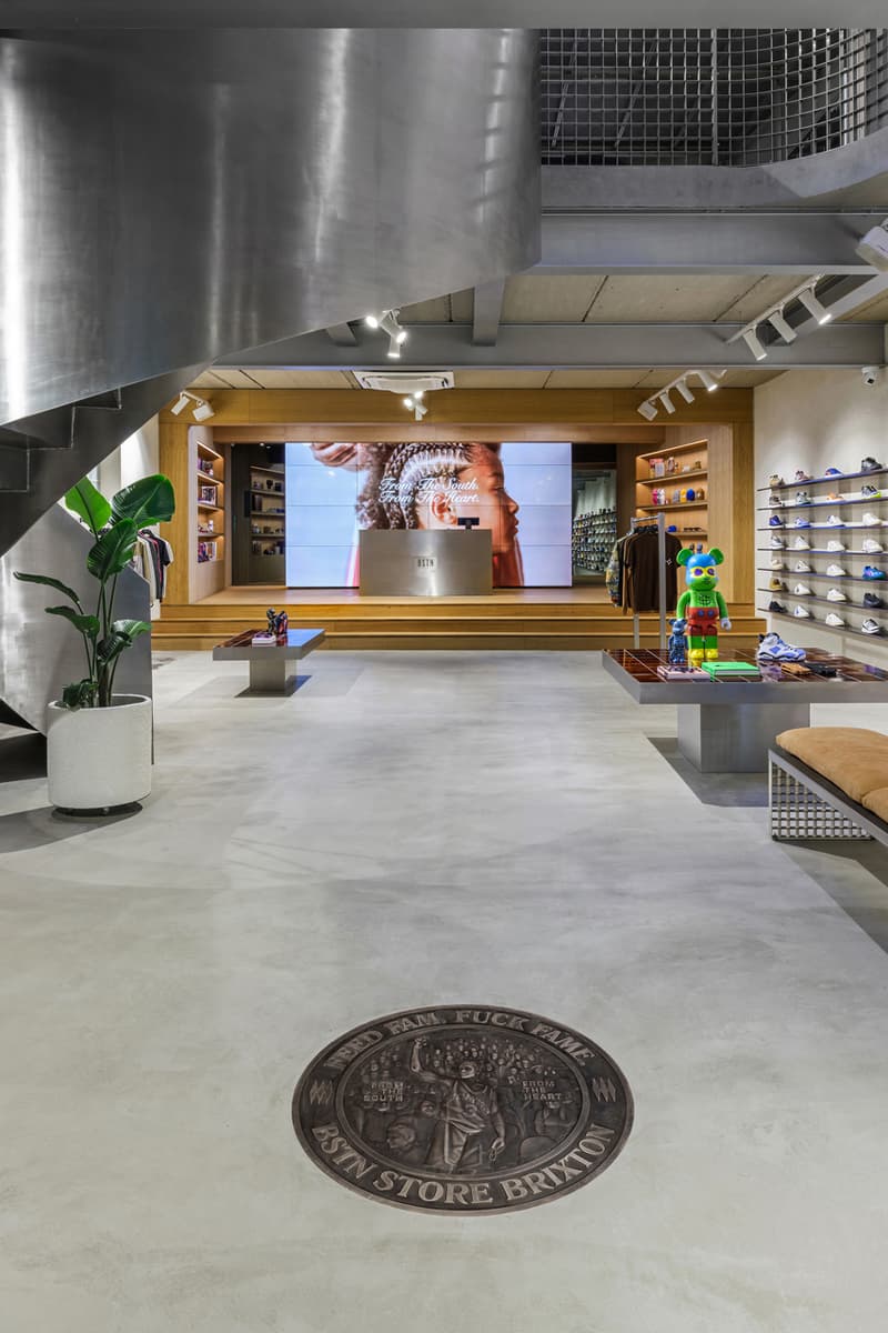 bstn brixton flagship store flagship opening artist local south london international sneaker streetwear B-Hive