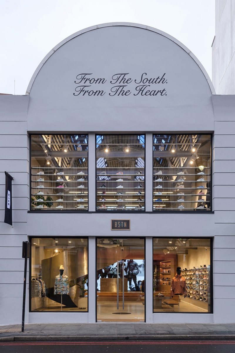 bstn brixton flagship store flagship opening artist local south london international sneaker streetwear B-Hive