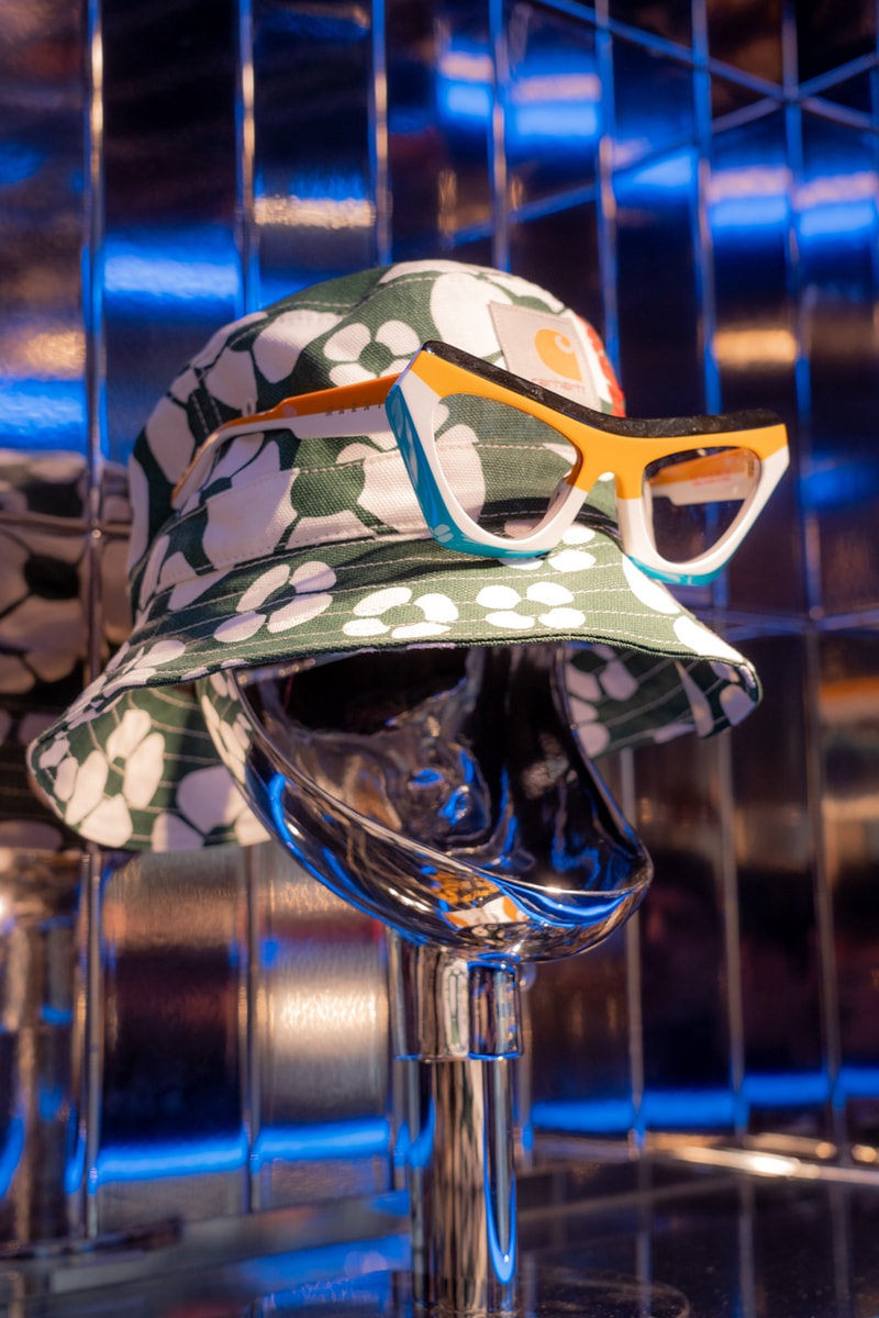 marni carhartt wip flower funk bootsy collins milan fashion week mfw zapp band launch party flagship