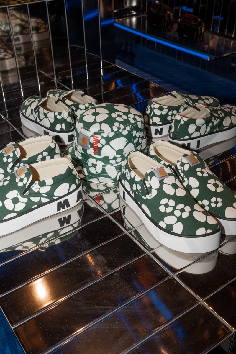 marni carhartt wip flower funk bootsy collins milan fashion week mfw zapp band launch party flagship