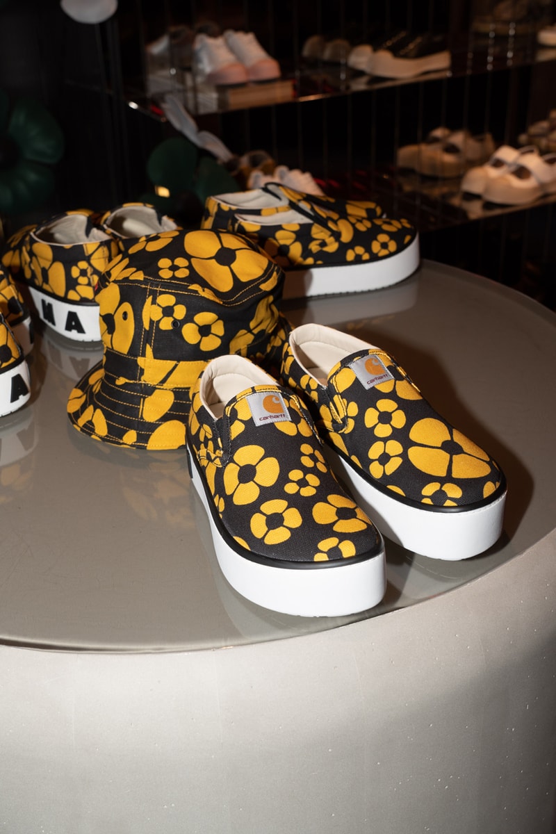 marni carhartt wip flower funk bootsy collins milan fashion week mfw zapp band launch party flagship