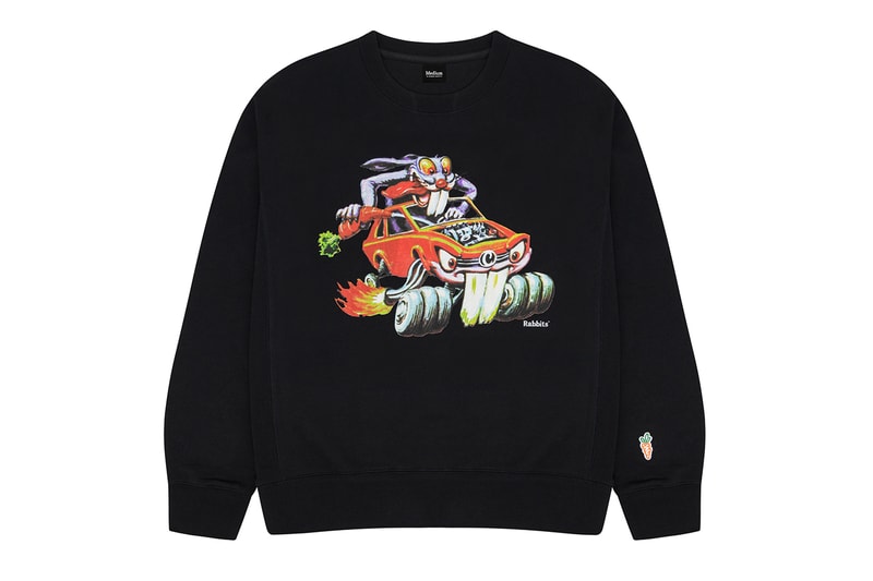 Freddie Gibbs Carrots Rabbits Friendship gray sweat monster crew truck petal wordmark signature trucker hat release info date price