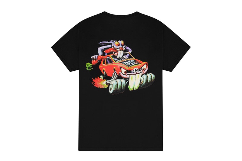 Freddie Gibbs Carrots Rabbits Friendship gray sweat monster crew truck petal wordmark signature trucker hat release info date price