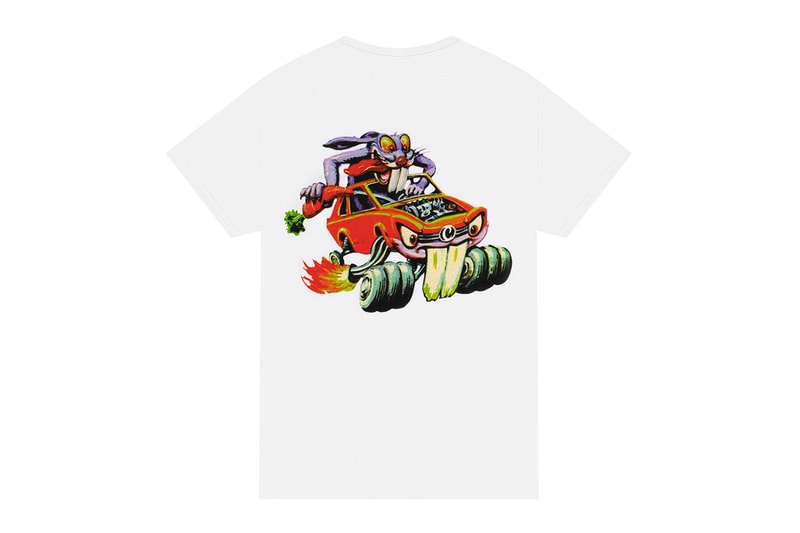 Freddie Gibbs Carrots Rabbits Friendship gray sweat monster crew truck petal wordmark signature trucker hat release info date price