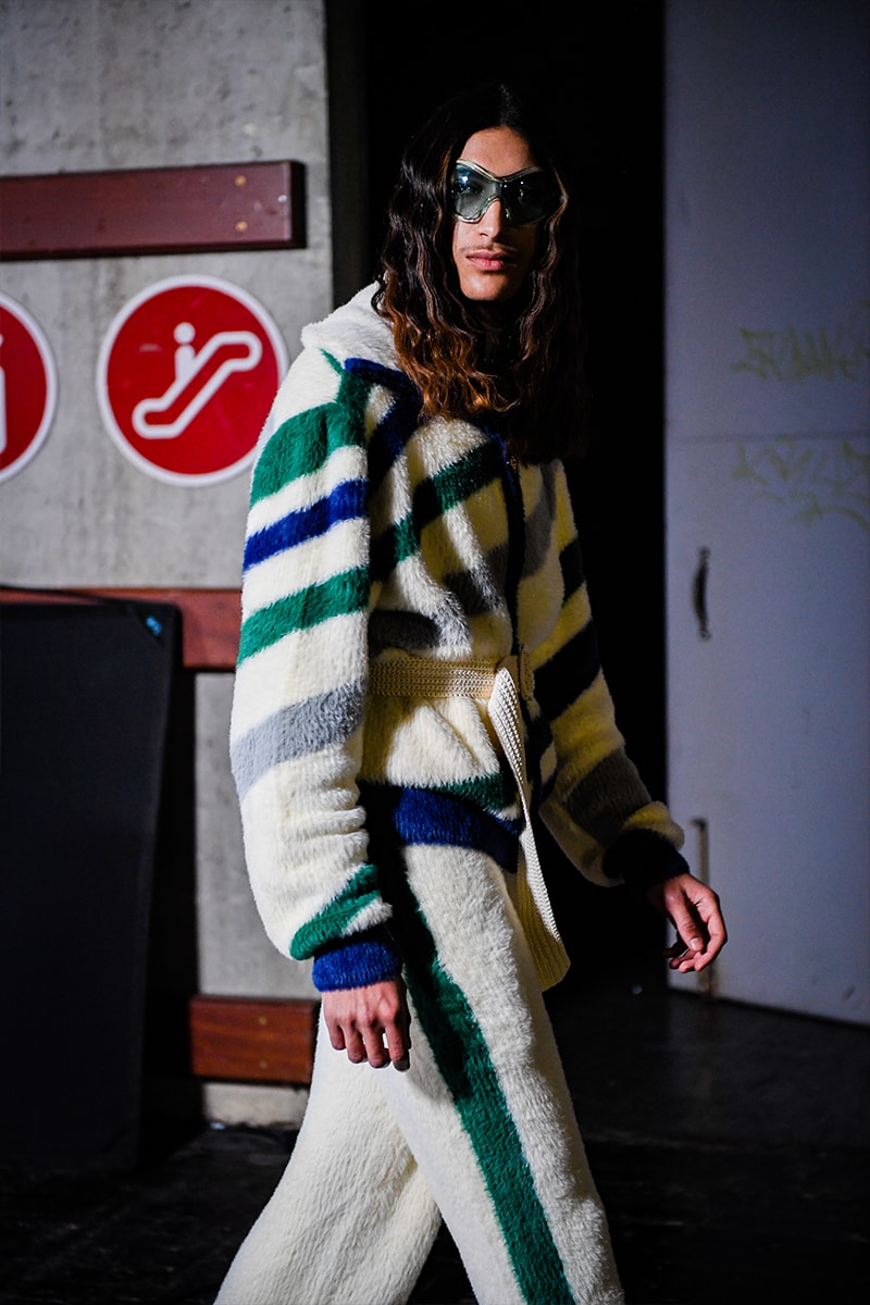 Casablanca Fall/Winter 2023 PFW 2023 Collection Backstage Runway Controversial Syria Refugees 