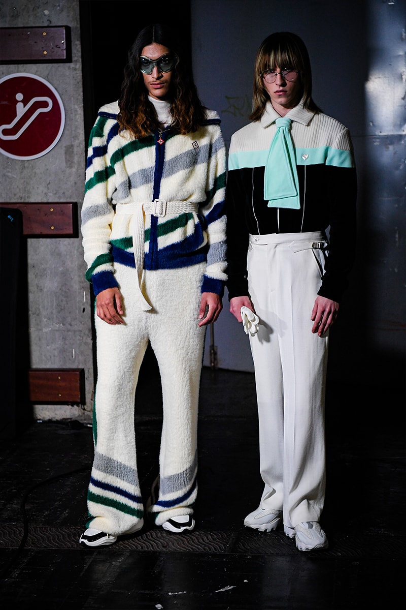 Casablanca Fall/Winter 2023 PFW 2023 Collection Backstage Runway Controversial Syria Refugees 