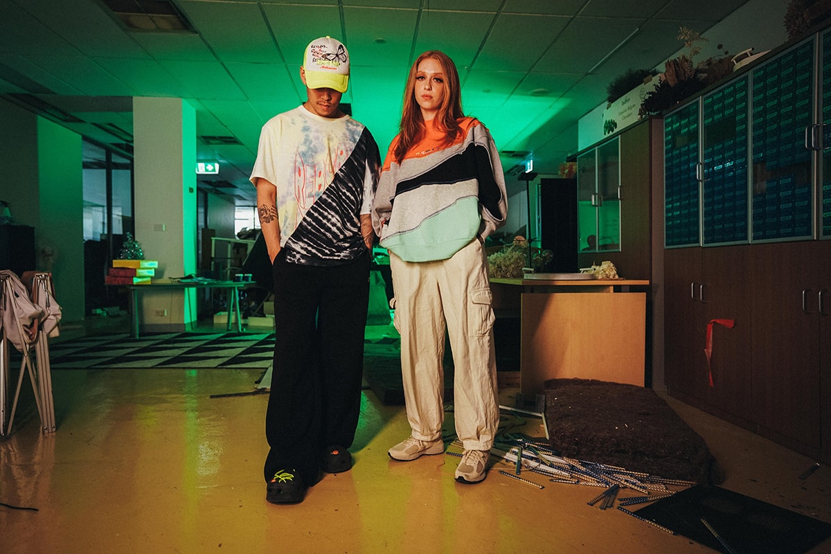 champion reborn by homie capsule mini documentary future from waste lab sustainable fashion nfc tags