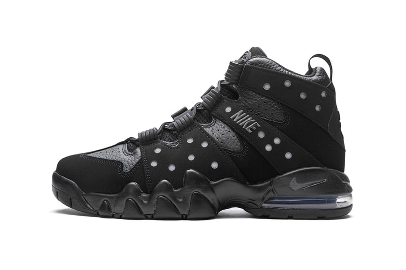 Charles Barkley's Nike Air Max CB 94 "Triple Black" Is Officially Returning Holiday 2023 swoosh basketball nba phoenix suns high tops DC1411-001