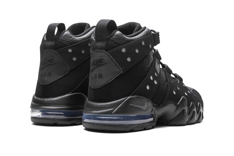 Charles Barkley's Nike Air Max CB 94 "Triple Black" Is Officially Returning Holiday 2023 swoosh basketball nba phoenix suns high tops DC1411-001