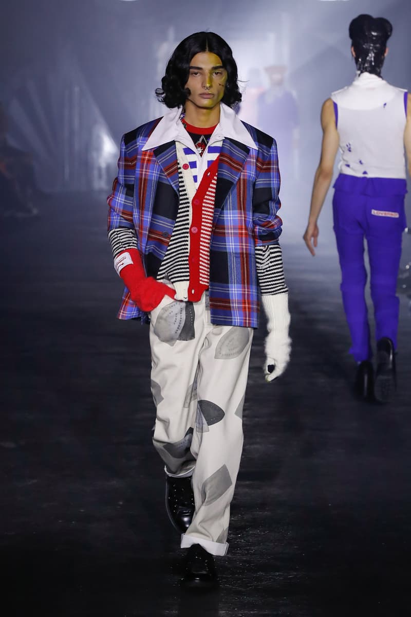 Charles Jeffrey LOVERBOY Fall Winter 2023 FW23 Milan Fashion Week Runway Show Debut MFW Mens London Designer 