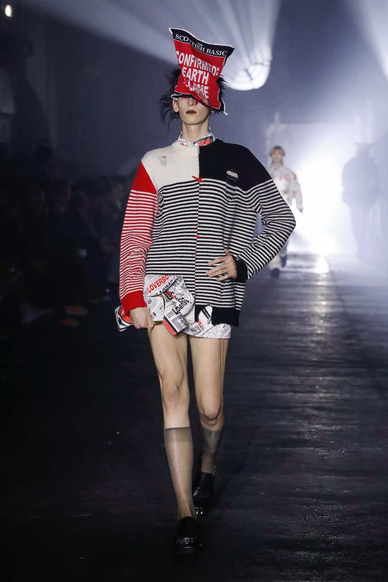 Charles Jeffrey LOVERBOY Fall Winter 2023 FW23 Milan Fashion Week Runway Show Debut MFW Mens London Designer 