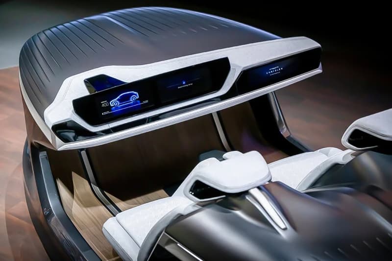 Chrysler Synthesis Cockpit Star trek airflow ces 2023 stellantis harmoney in motion two seater electric news info