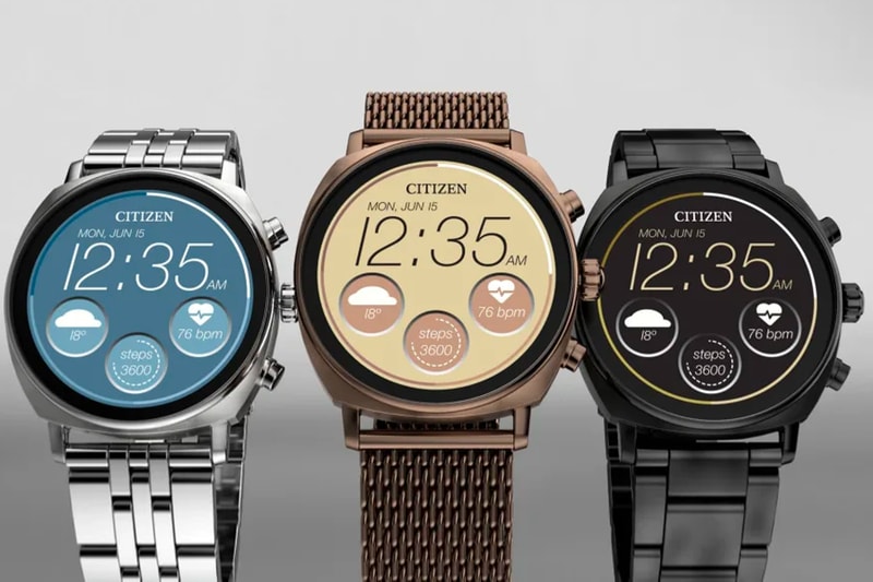 Citizen CZ Smart watch AI Self-Care Advisor Release CES 2023 Info