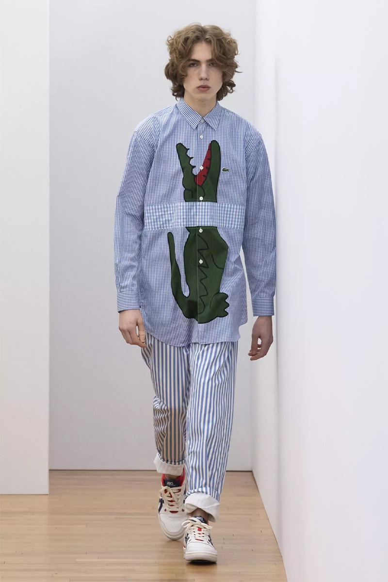 Lacoste and Asics Collaborations Lead COMME des GARÇONS Shirt FW23 french sub label cdg tokyo 