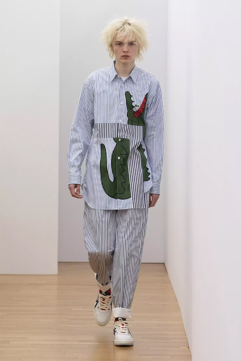 Lacoste and Asics Collaborations Lead COMME des GARÇONS Shirt FW23 french sub label cdg tokyo 