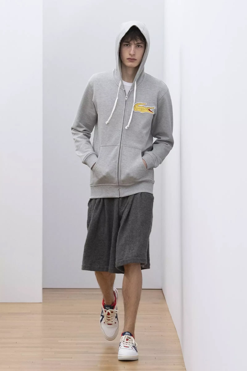 Lacoste and Asics Collaborations Lead COMME des GARÇONS Shirt FW23 french sub label cdg tokyo 