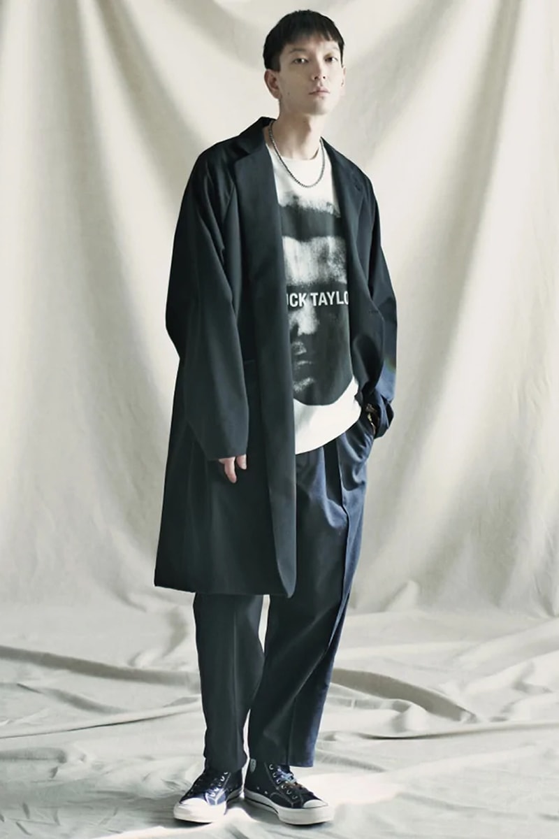 converse japan chuck taylor clothing collection blazer trench coat shoes tees trouser release date info store list buying guide photos price 