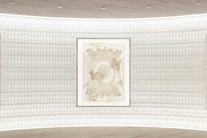 Nendo Etches Abstract Pokémon Cards on to Walls of Creatures Inc Office