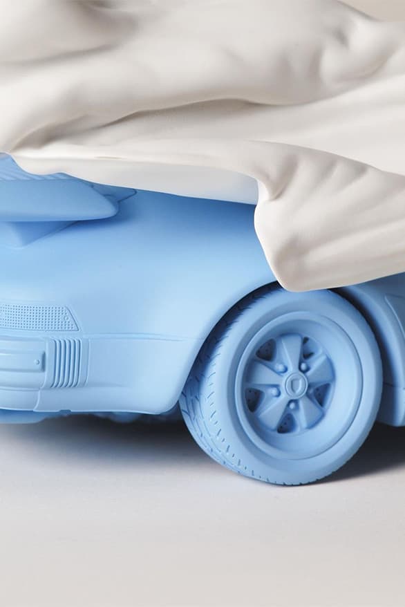 Daniel Arsham "VEILED PORSCHE" Sculpture Release Information car 930 Turbo supercar artist art