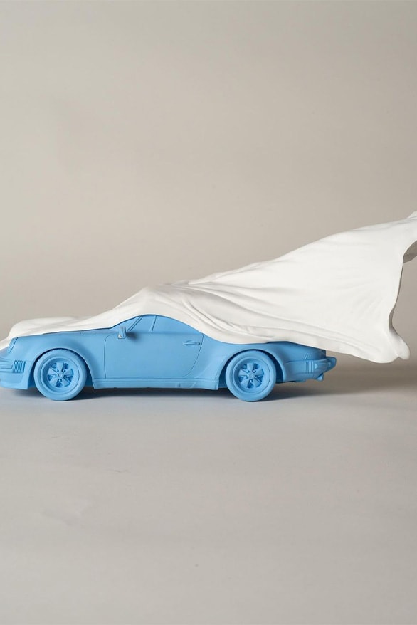 Daniel Arsham "VEILED PORSCHE" Sculpture Release Information car 930 Turbo supercar artist art