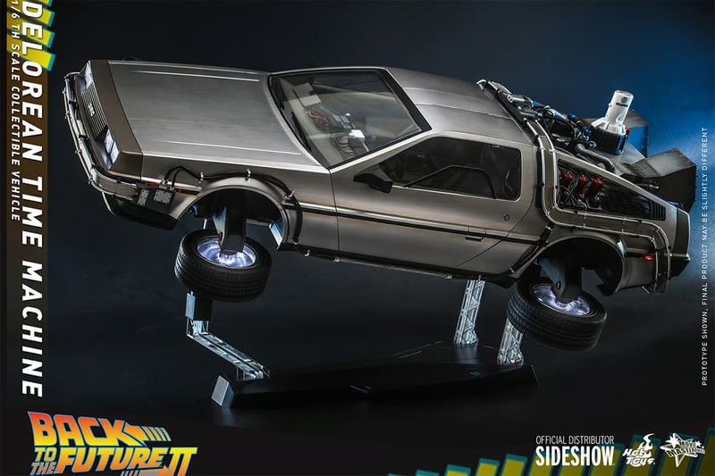 delorean time machine sixth scale hot toy release info date store list buying guide photos price
