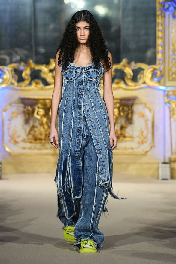 Dhruv Kapoor Godzilla movie film Milan Fashion Week Fall Winter 2023 FW23 Runway Show MFW Mens Menswear
