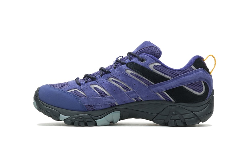 Official Look at the Dime x Merrell 1TRL Moab WP 2 Collab in "Birch" and "Blue Ribbon" shoes sneakers trail shoes trekkers monteral canada footwear hiking