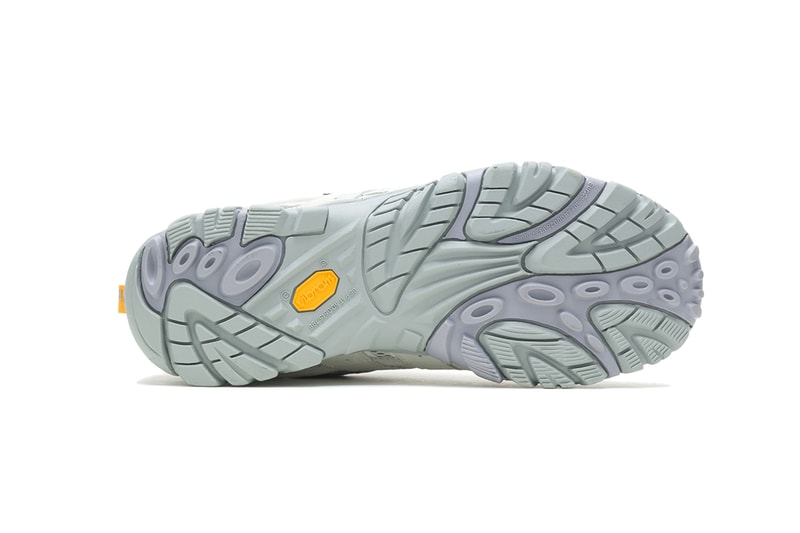 Official Look at the Dime x Merrell 1TRL Moab WP 2 Collab in "Birch" and "Blue Ribbon" shoes sneakers trail shoes trekkers monteral canada footwear hiking