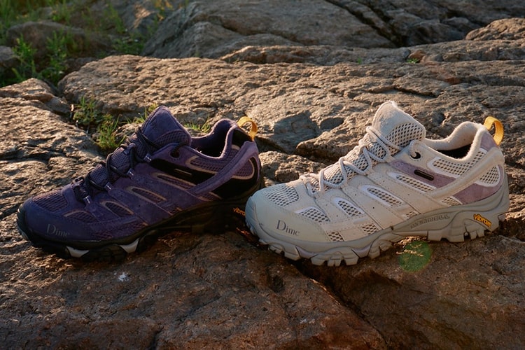 Official Look at the Dime x Merrell 1TRL Moab WP 2 Collab in "Birch" and "Blue Ribbon"