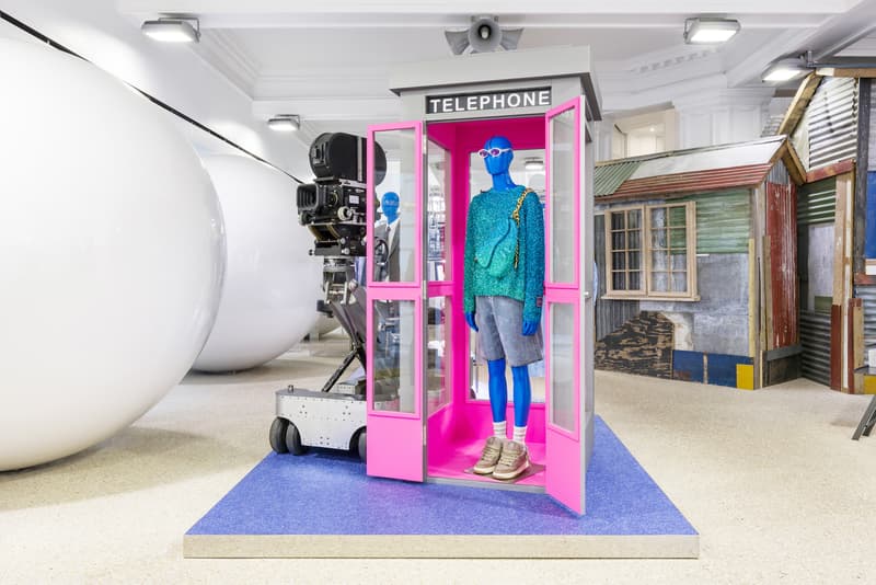 Dior x ERL Dover Street Market London Installation Collaboration Kim Jones Eli Russell Linnetz Store California Couture 
