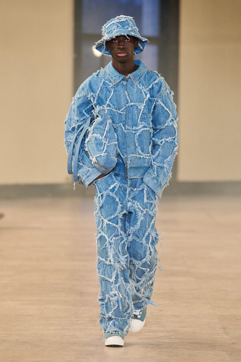 Doni NAHMIAS Kodak Black Fall Winter 2023 FW23 AW23 Runway Show Paris Fashion Week PFW Collection Performance Interview 