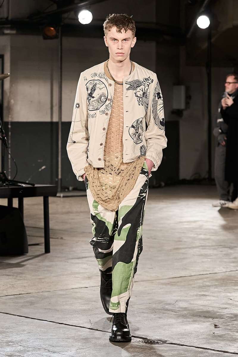 Dries Van Noten FW23 Menswear Collection Is When Rave Culture Meets Refined Tailoring paris fashion week fall winter 2023 sutis rave culture tailoring silhouettes lander adriaan belgian