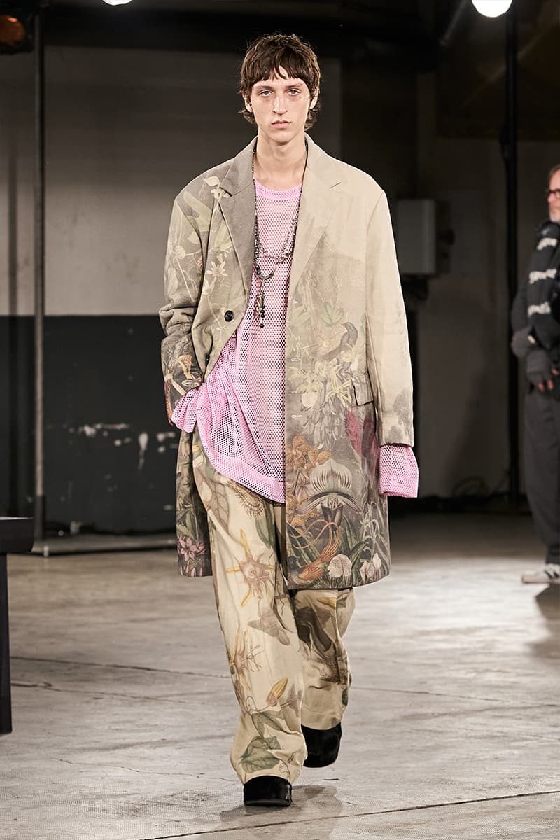 Dries Van Noten FW23 Menswear Collection Is When Rave Culture Meets Refined Tailoring paris fashion week fall winter 2023 sutis rave culture tailoring silhouettes lander adriaan belgian